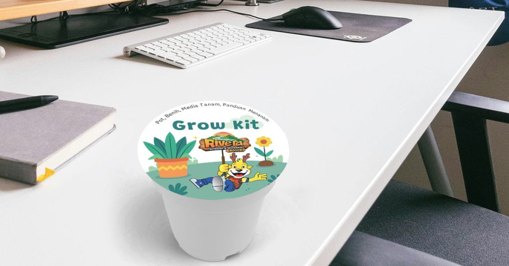 Inovasi Edukasi Melalui Grow Kit Dan Paket Lukis Pot Gerabah Di Rivera 2. Grow Kit Rivera Kebun Senja Grow kit rivera kebun senja