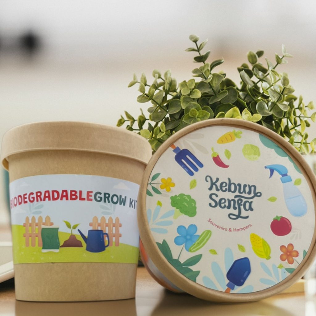 Biodegradable grow kit